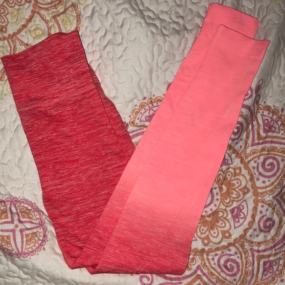 Pink Ombré Leggings